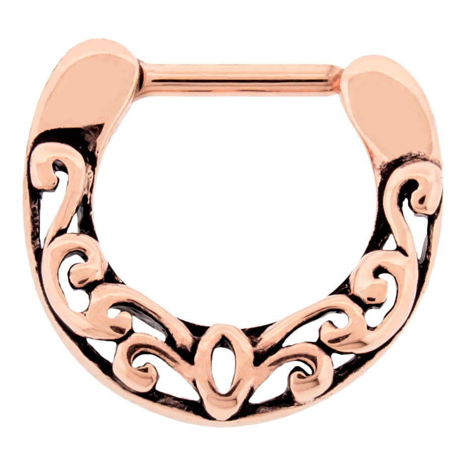16G Filigree Septum Clicker