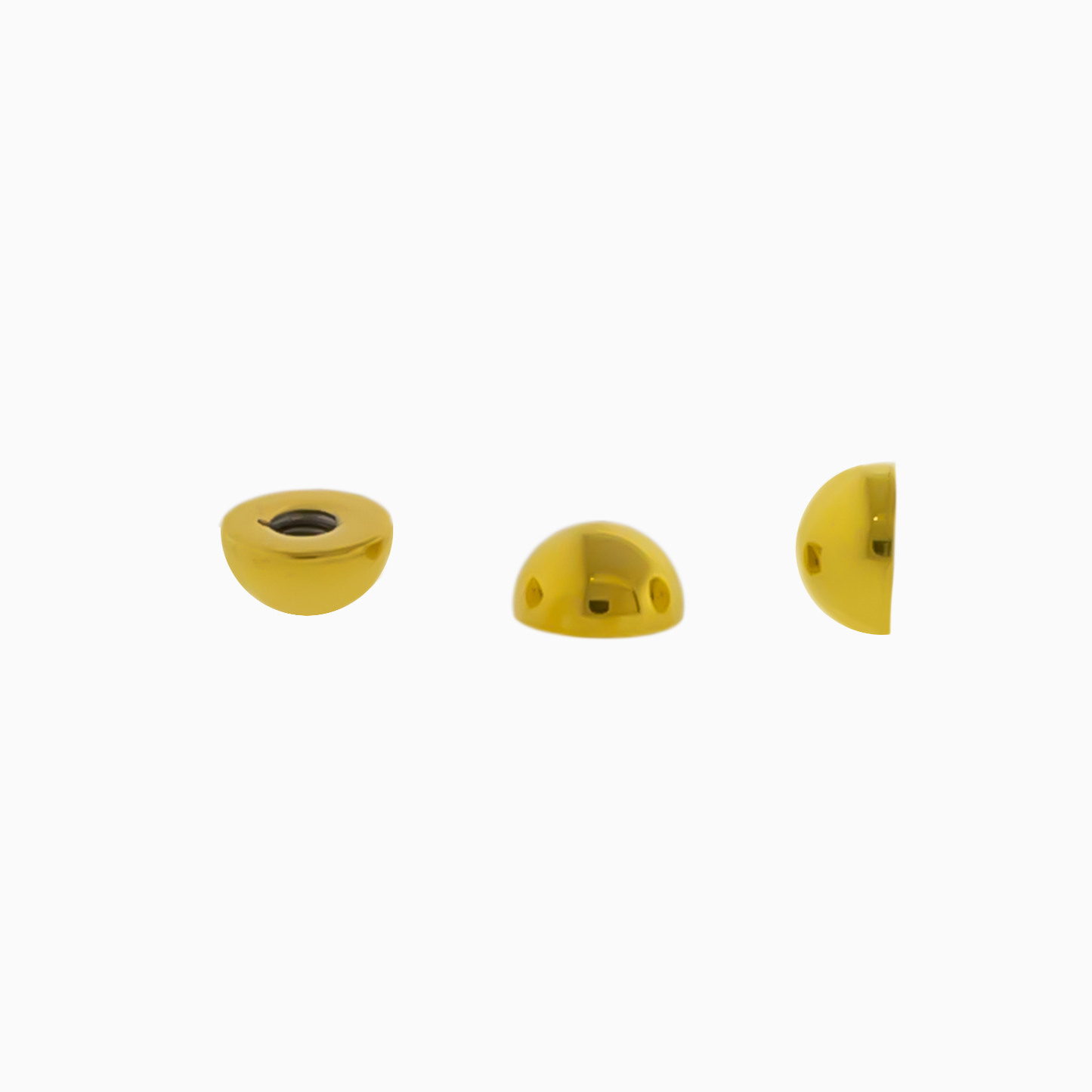 Steel Externally Threaded End - Dome 16G