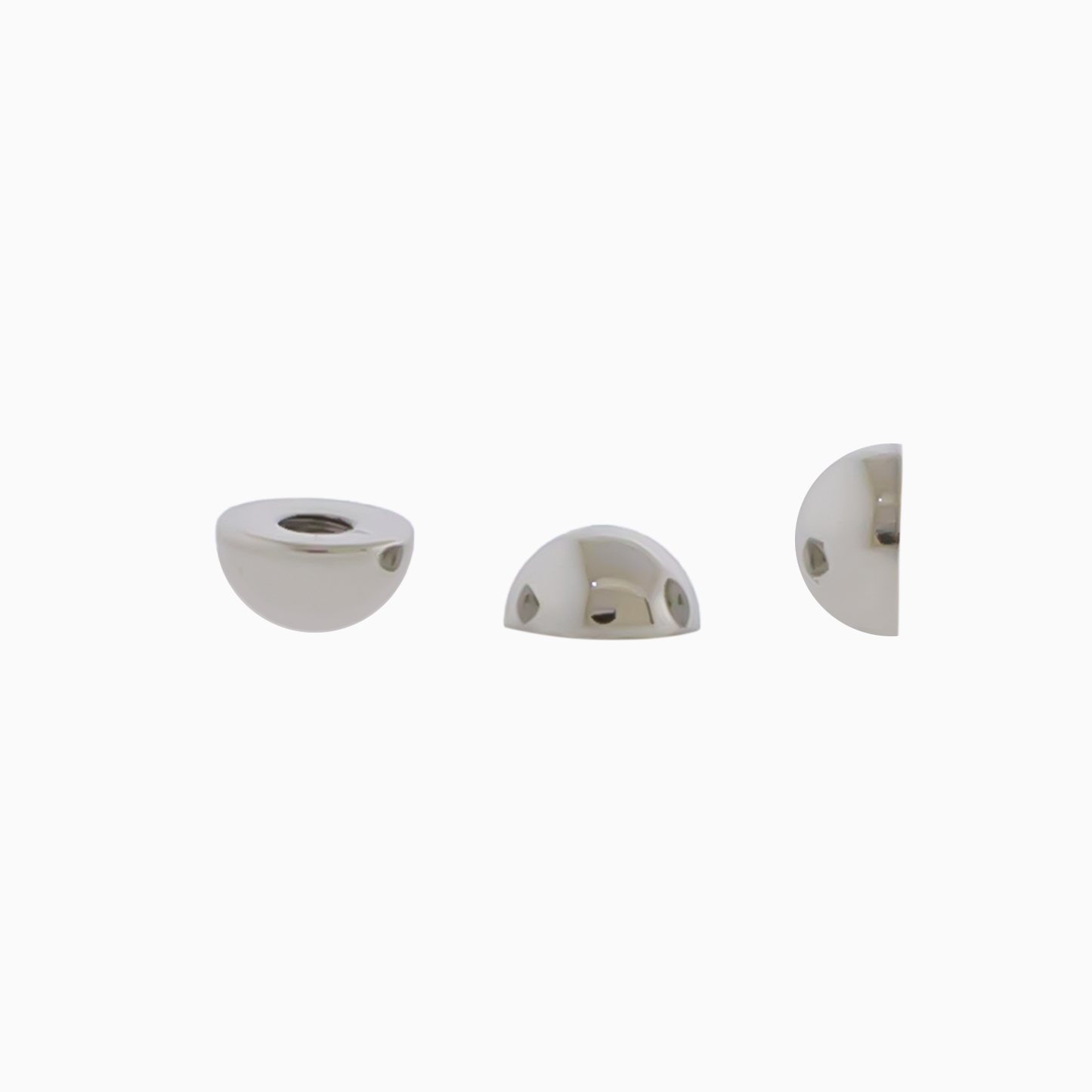 Steel Externally Threaded End - Dome 16G