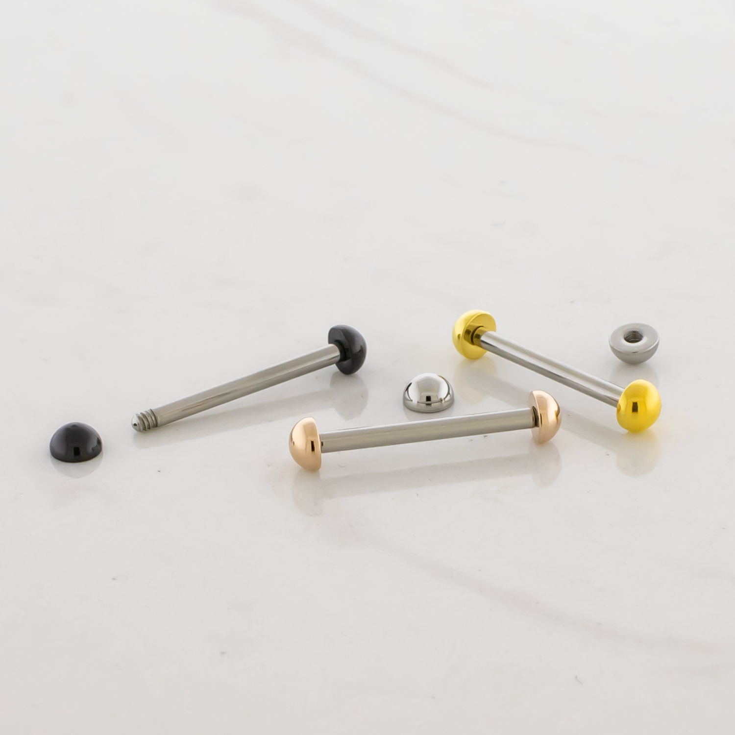 Steel Externally Threaded End - Dome 14G
