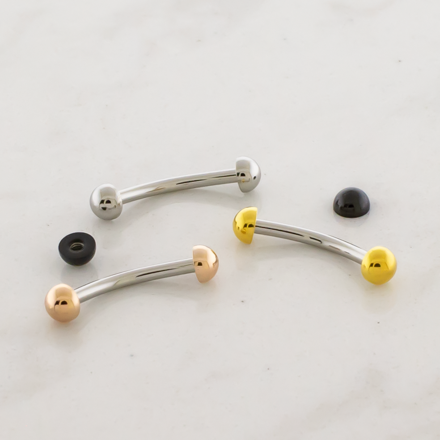 Steel Externally Threaded End - Dome 16G