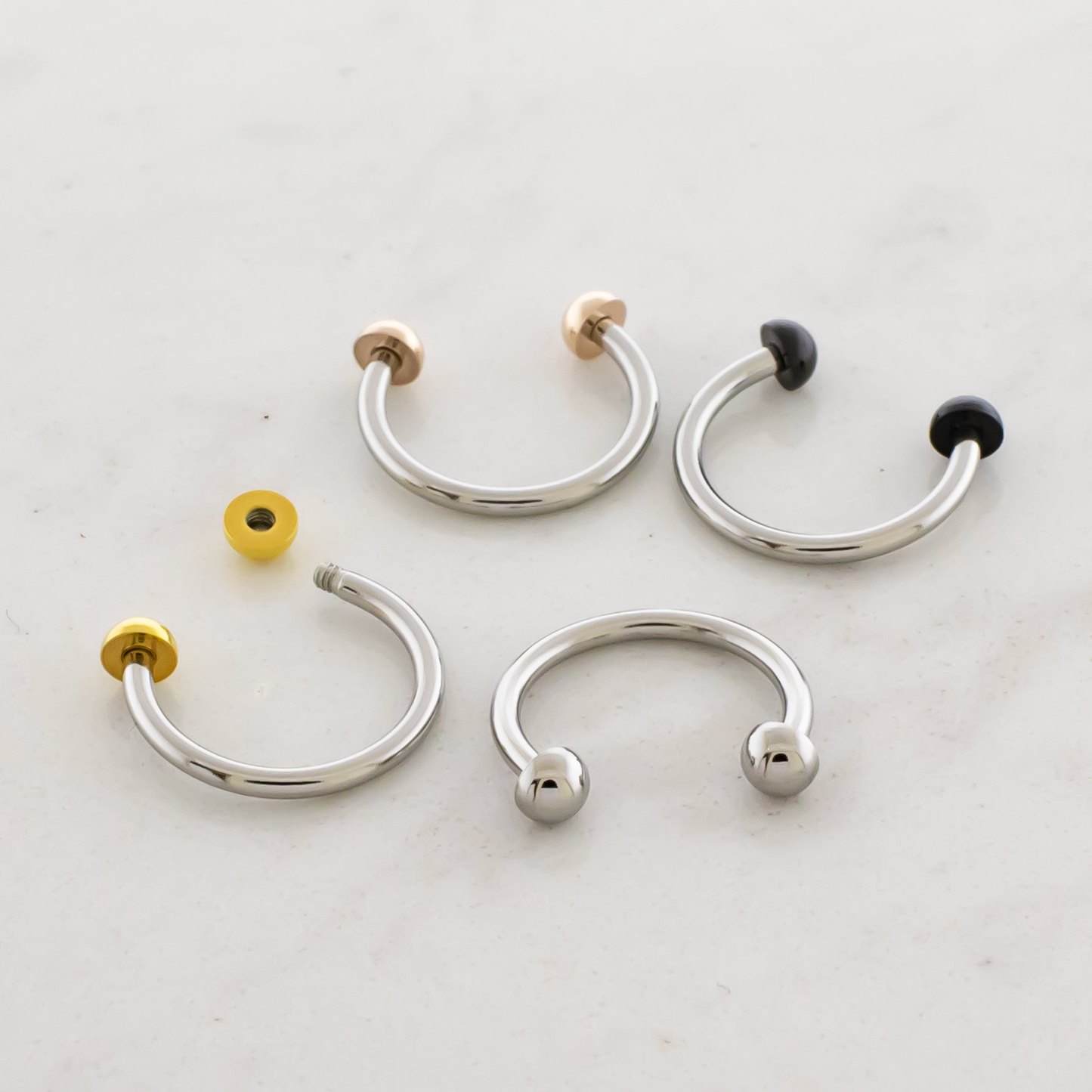 Steel Externally Threaded End - Dome 16G