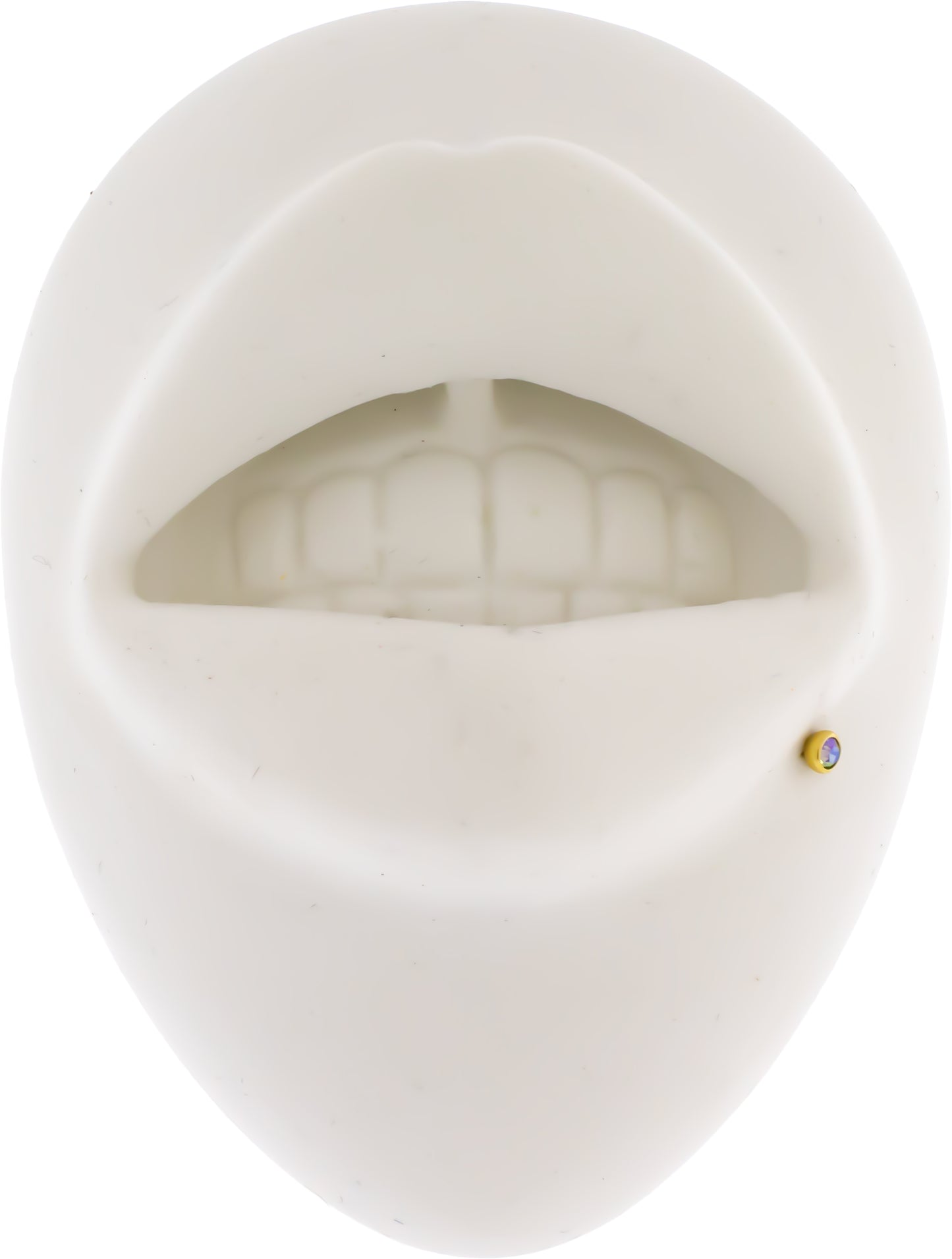 Steel Internally Threaded Gold PVD Gem Ball