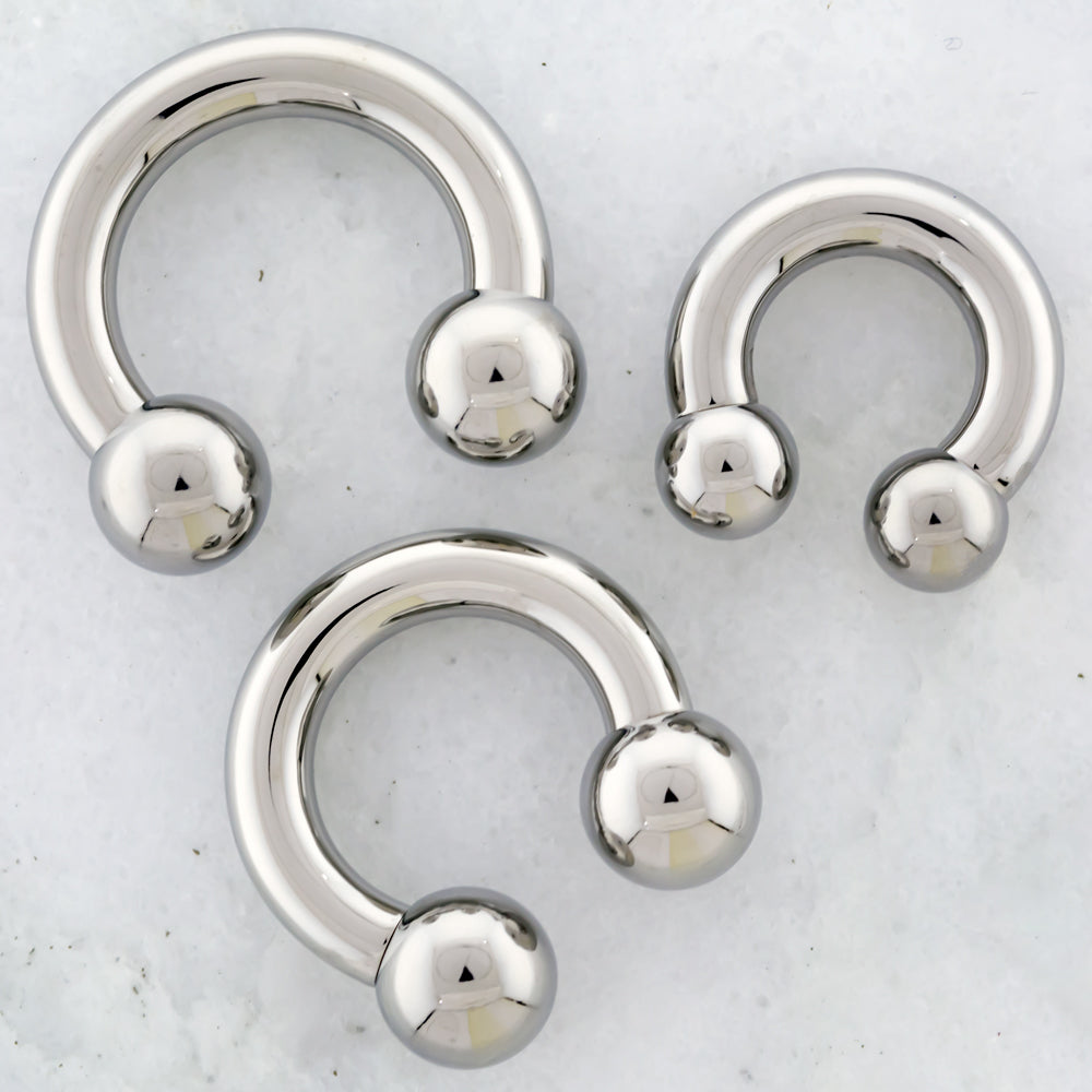 4G Steel Horseshoe - Internally Threaded - Pierced Addiction