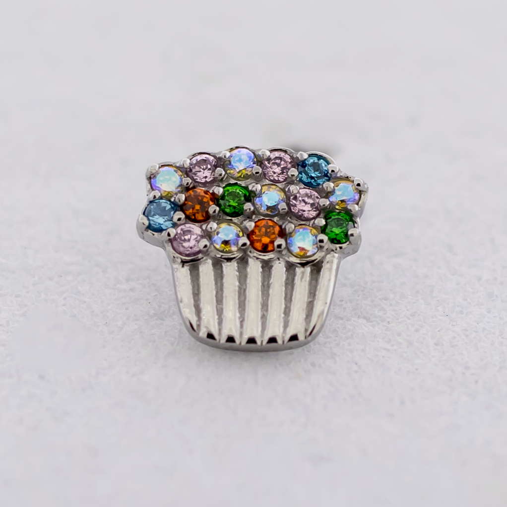 16G/18G Steel Internally Threaded End- Cupcake