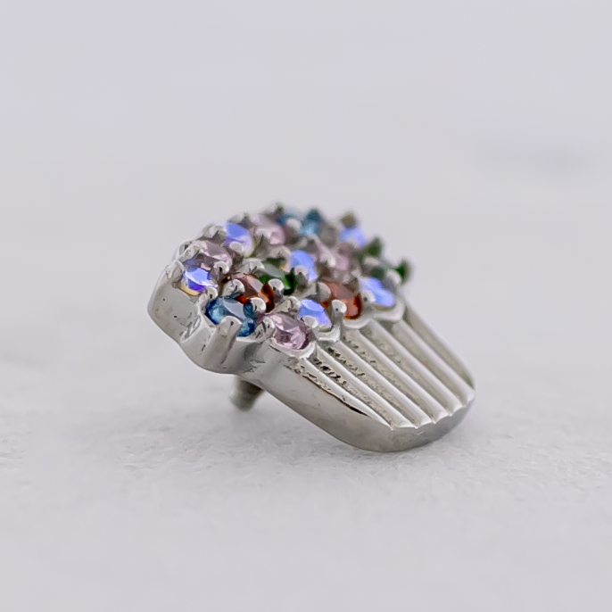 16G/18G Steel Internally Threaded End- Cupcake