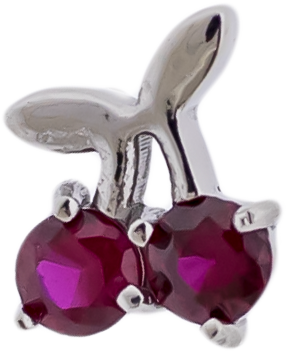 16G/18G Steel Internally Threaded End- Gem Cherry