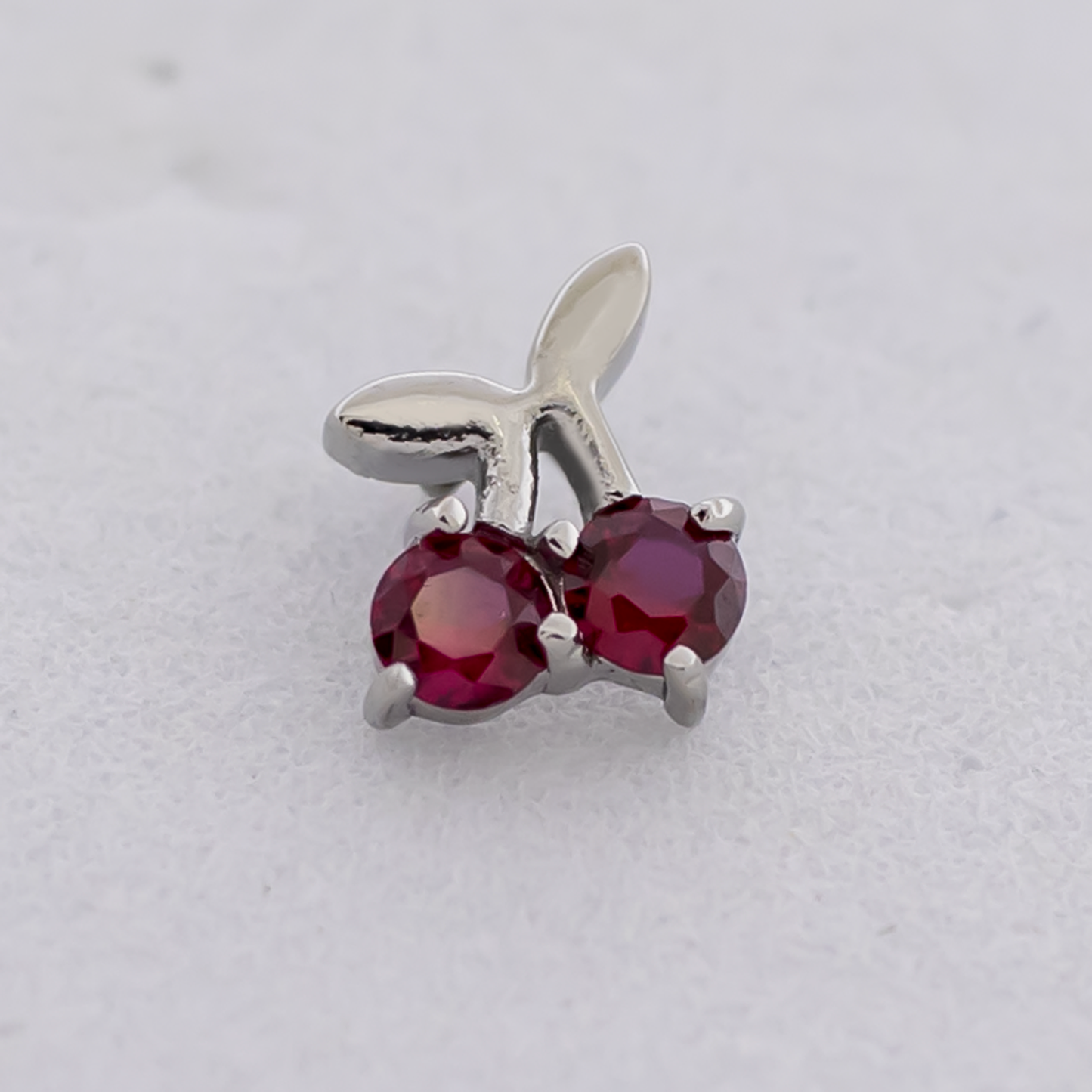 16G/18G Steel Internally Threaded End- Gem Cherry