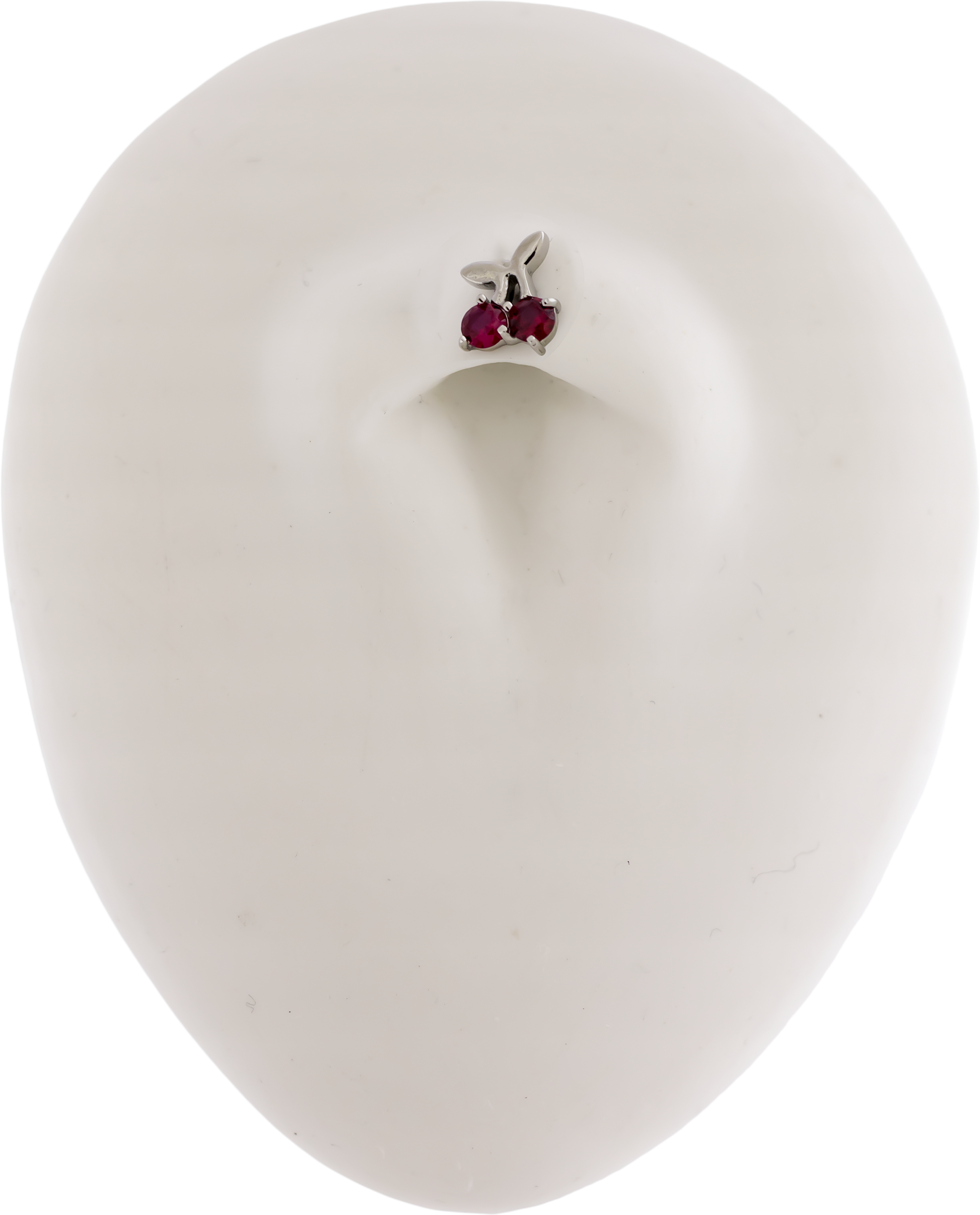 16G/18G Steel Internally Threaded End- Gem Cherry