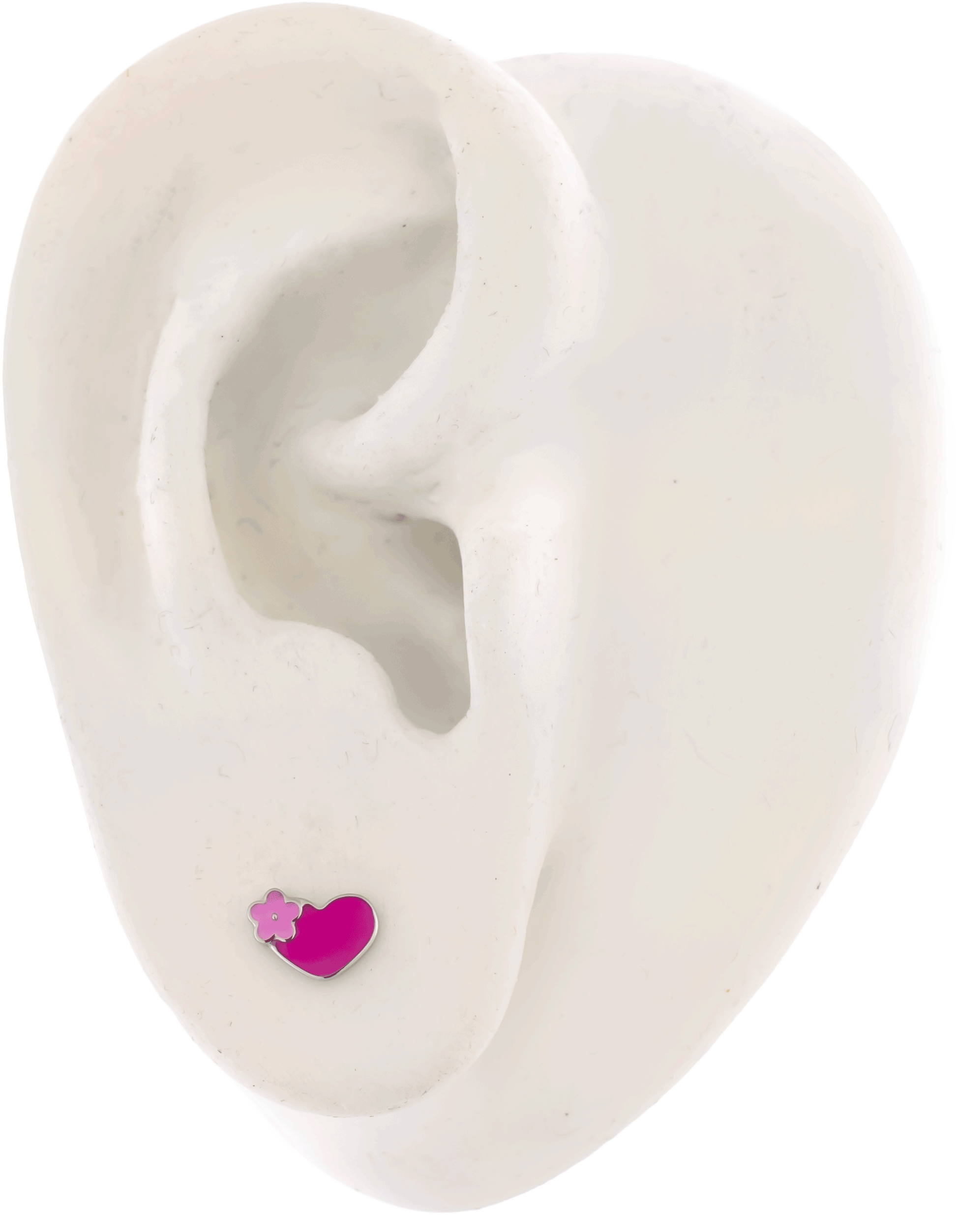 16G/18G Steel Internally Threaded End- Floral Heart