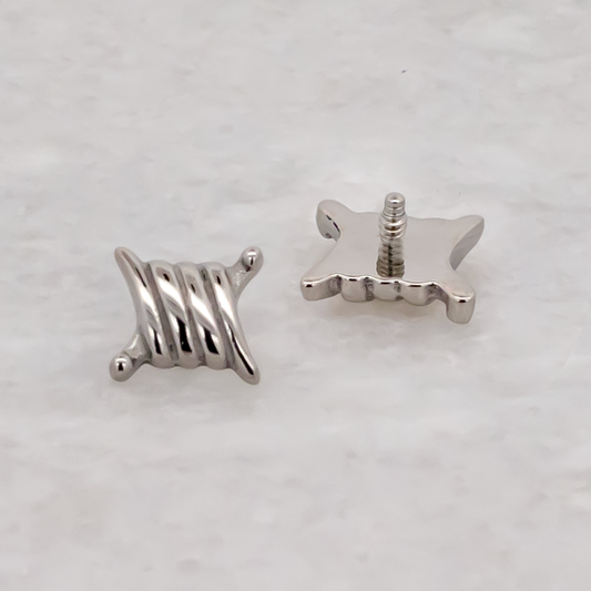 16G/18G Steel Internally Threaded Barbed Wire End