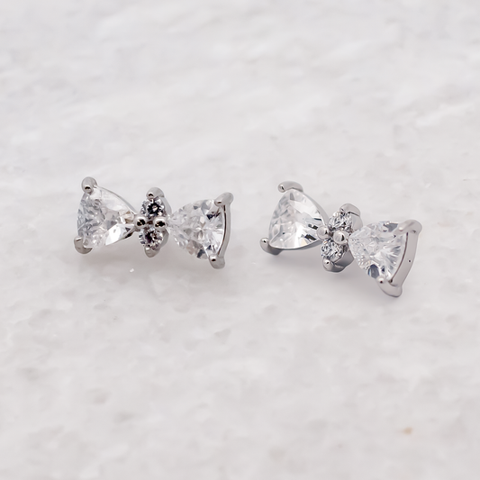 Steel Internally Threaded End - 2 Trillion CZ W/Round CZ 16G