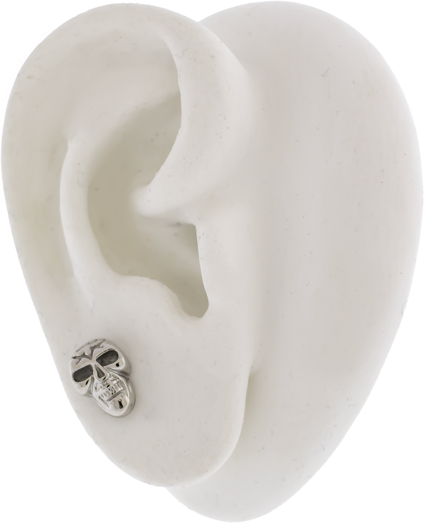 Steel Externally Threaded End - Skull 16G