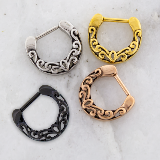 16G Filigree Septum Clicker