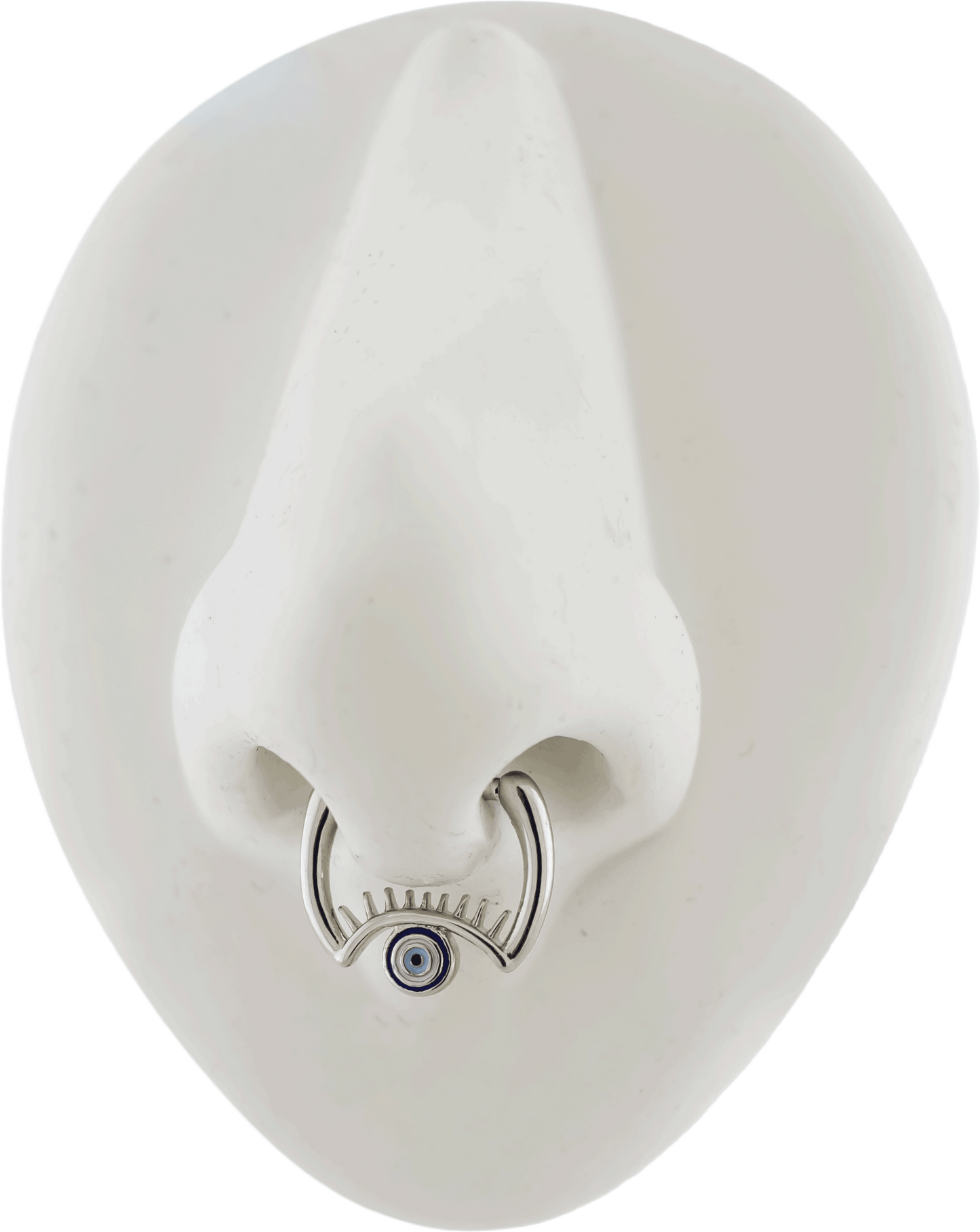 16G Septum Clicker w/ Evil Eye