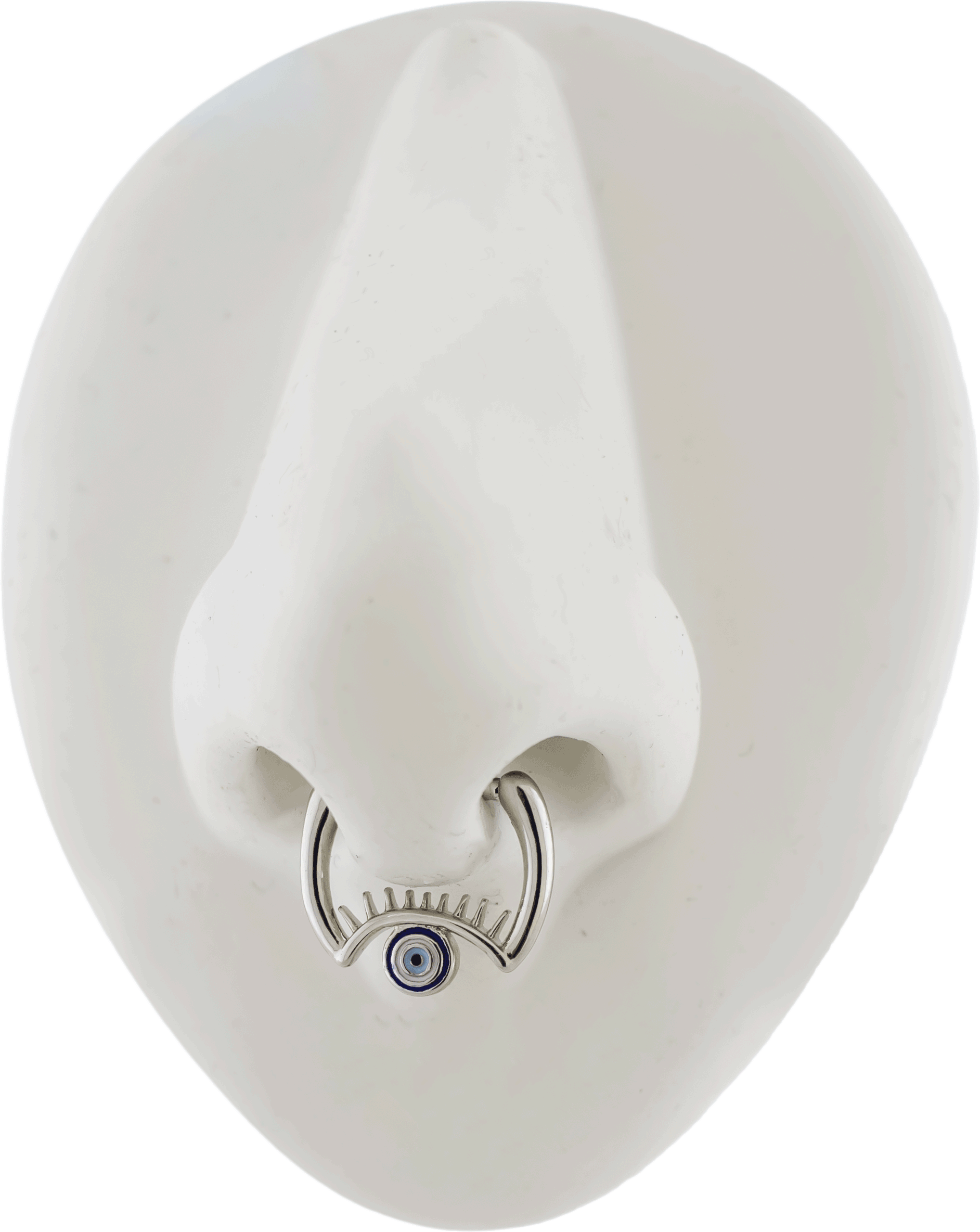 16G Septum Clicker w/ Evil Eye