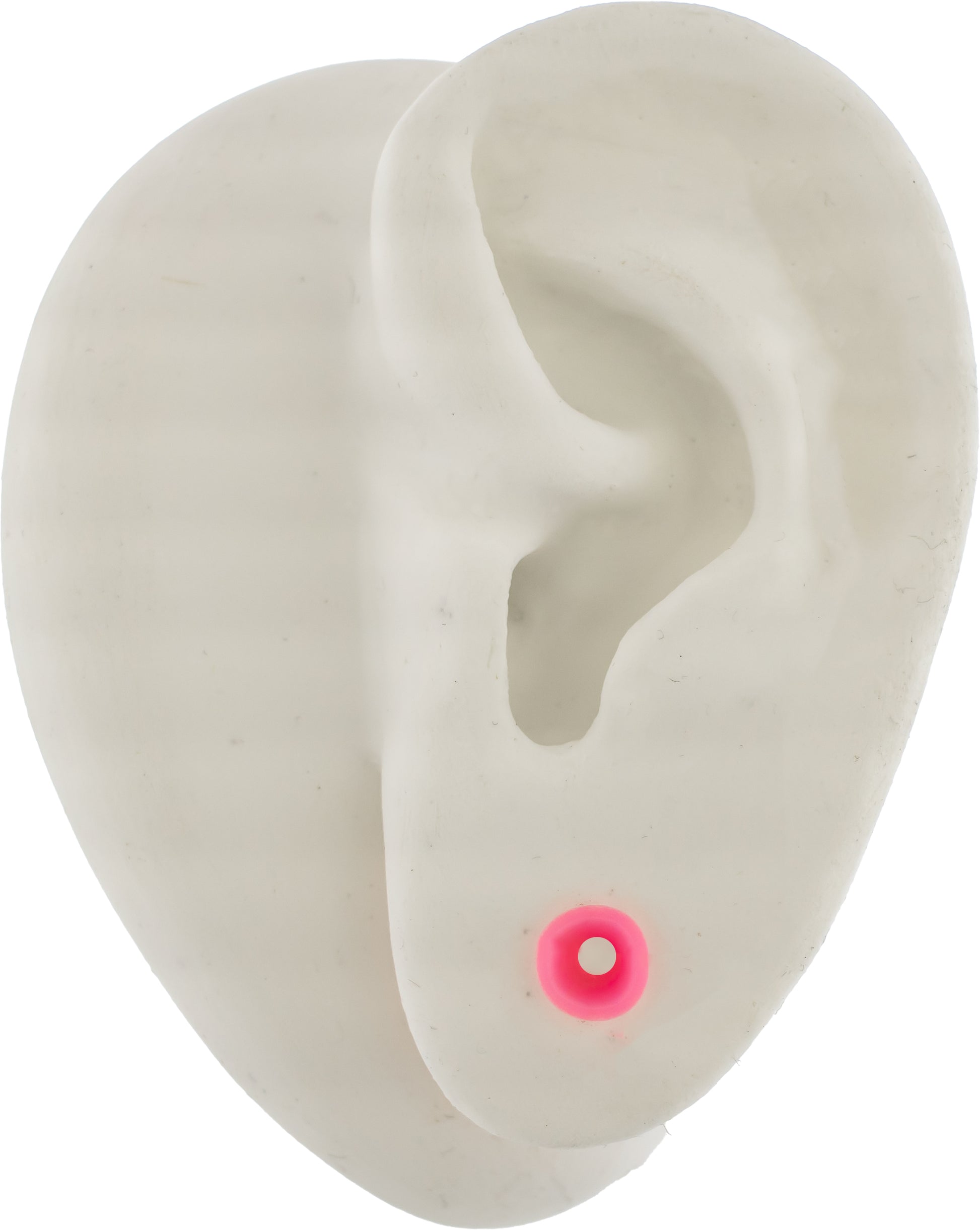 Silicone Double Flare Tunnels - Pink - 6g - 2"