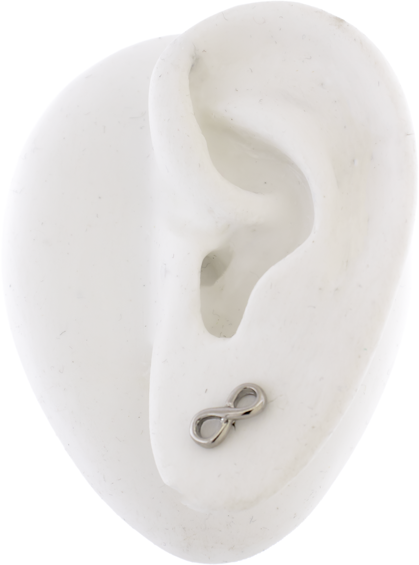 Steel Infinity Earring Studs