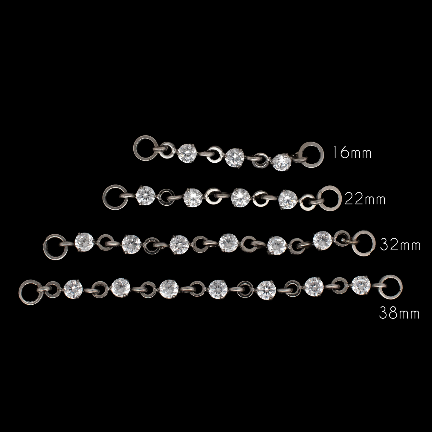 Emery - Round CZ Chain
