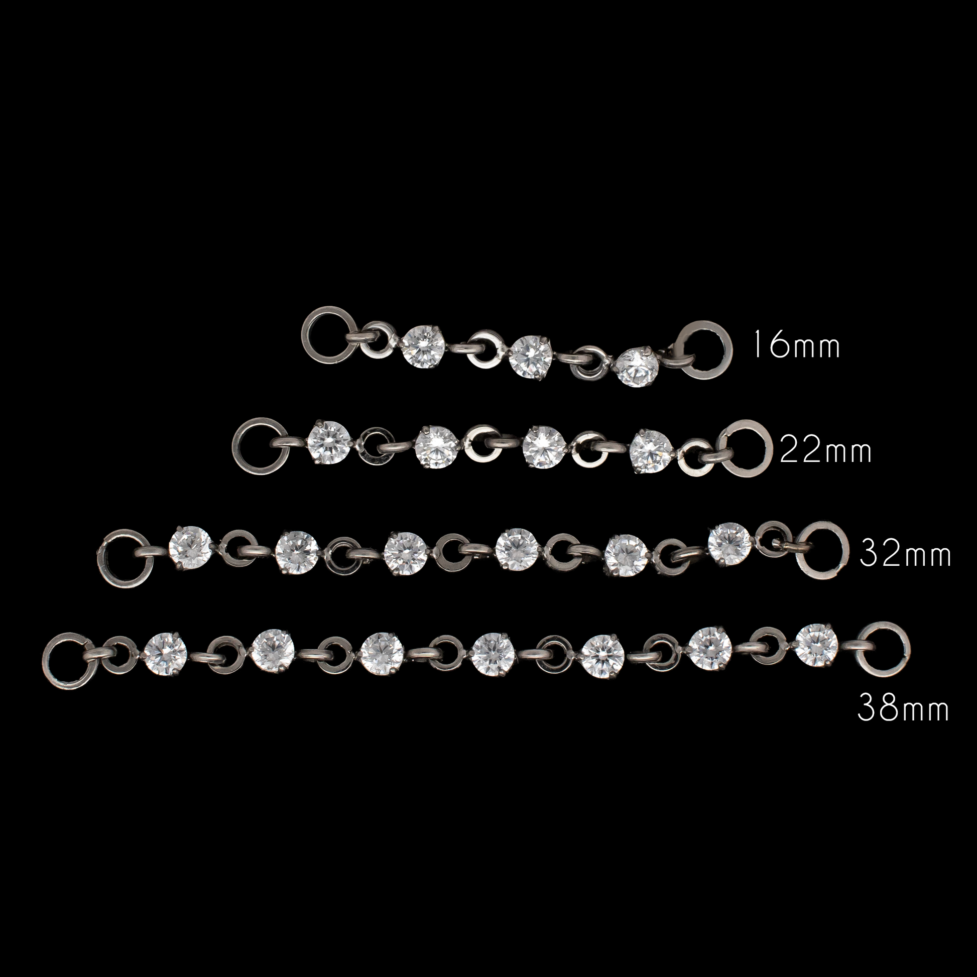 Emery - Round CZ Chain