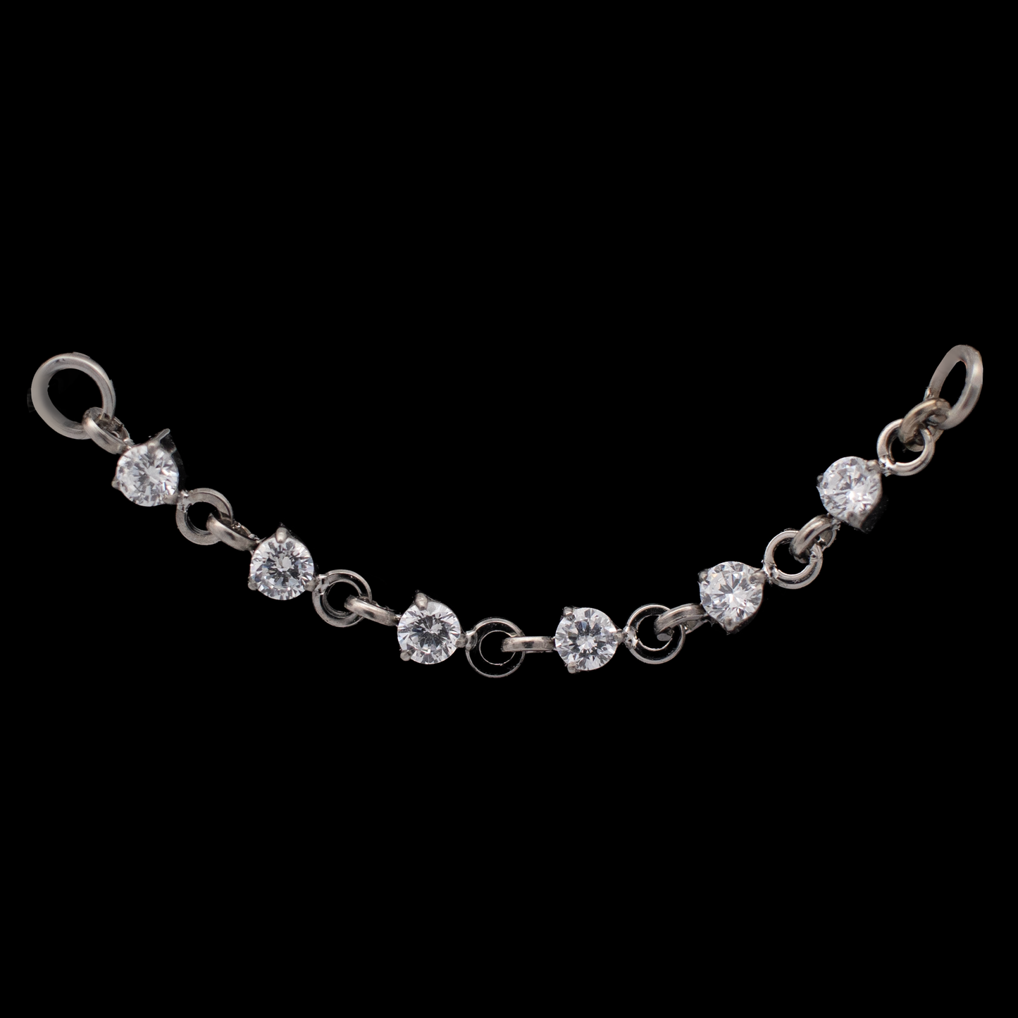 Emery - Round CZ Chain