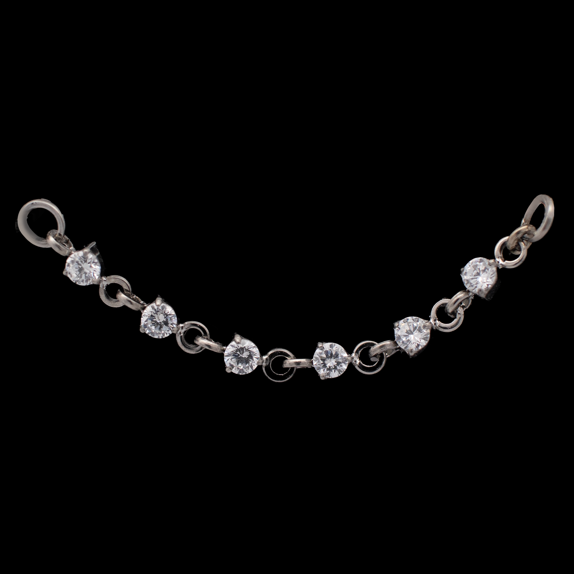 Emery - Round CZ Chain