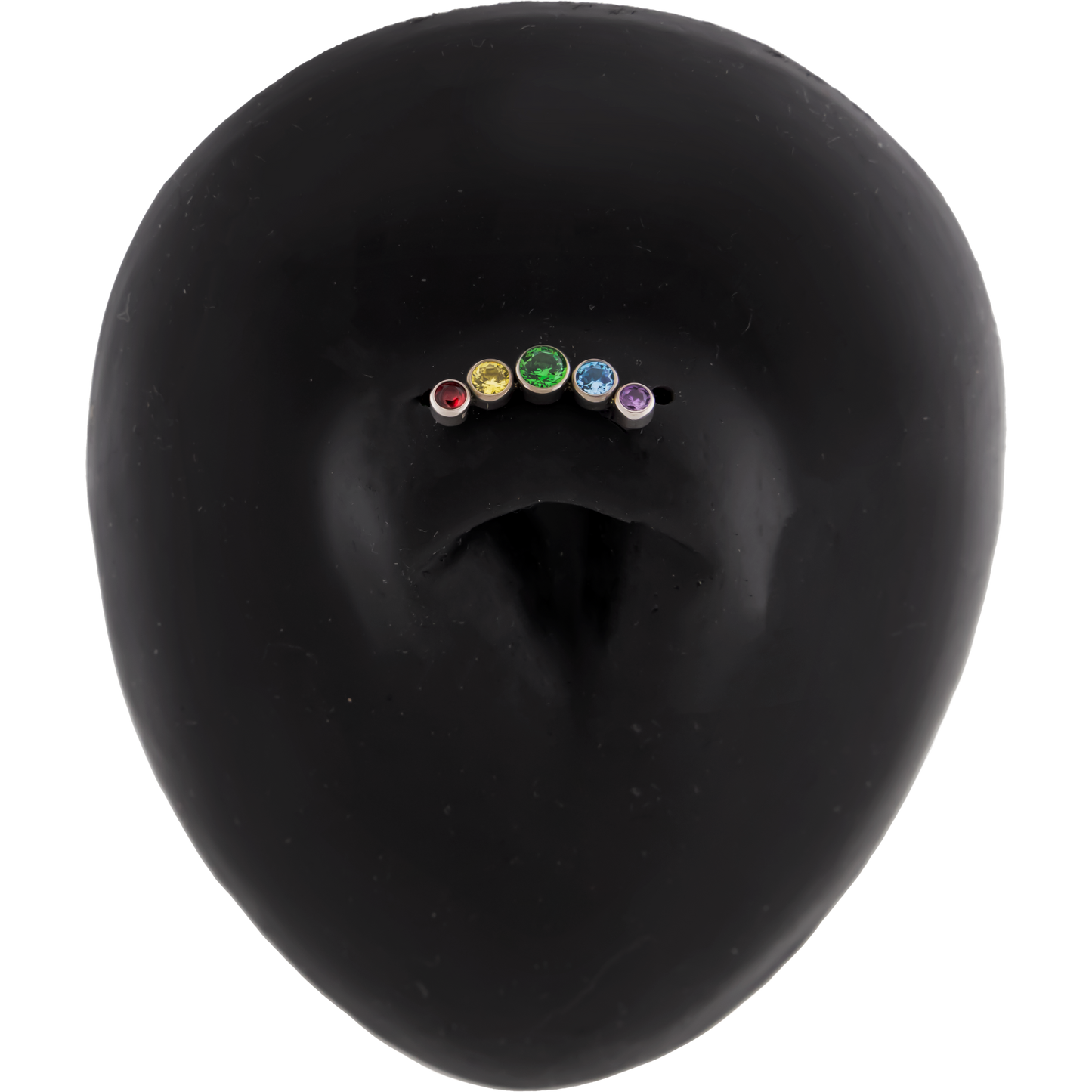 Lux - Rainbow Threadless - Pierced Addiction