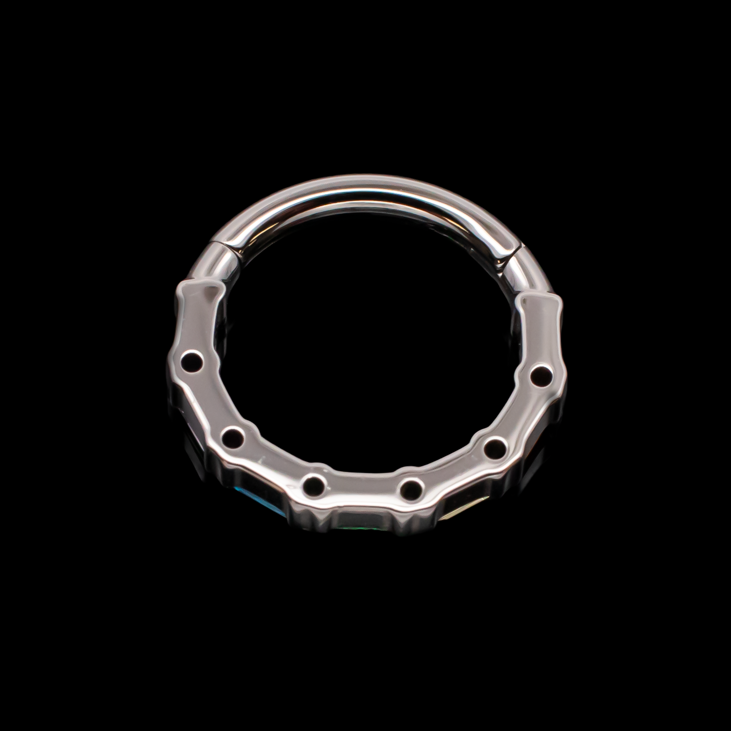 Victoria - Rainbow Hinged Ring