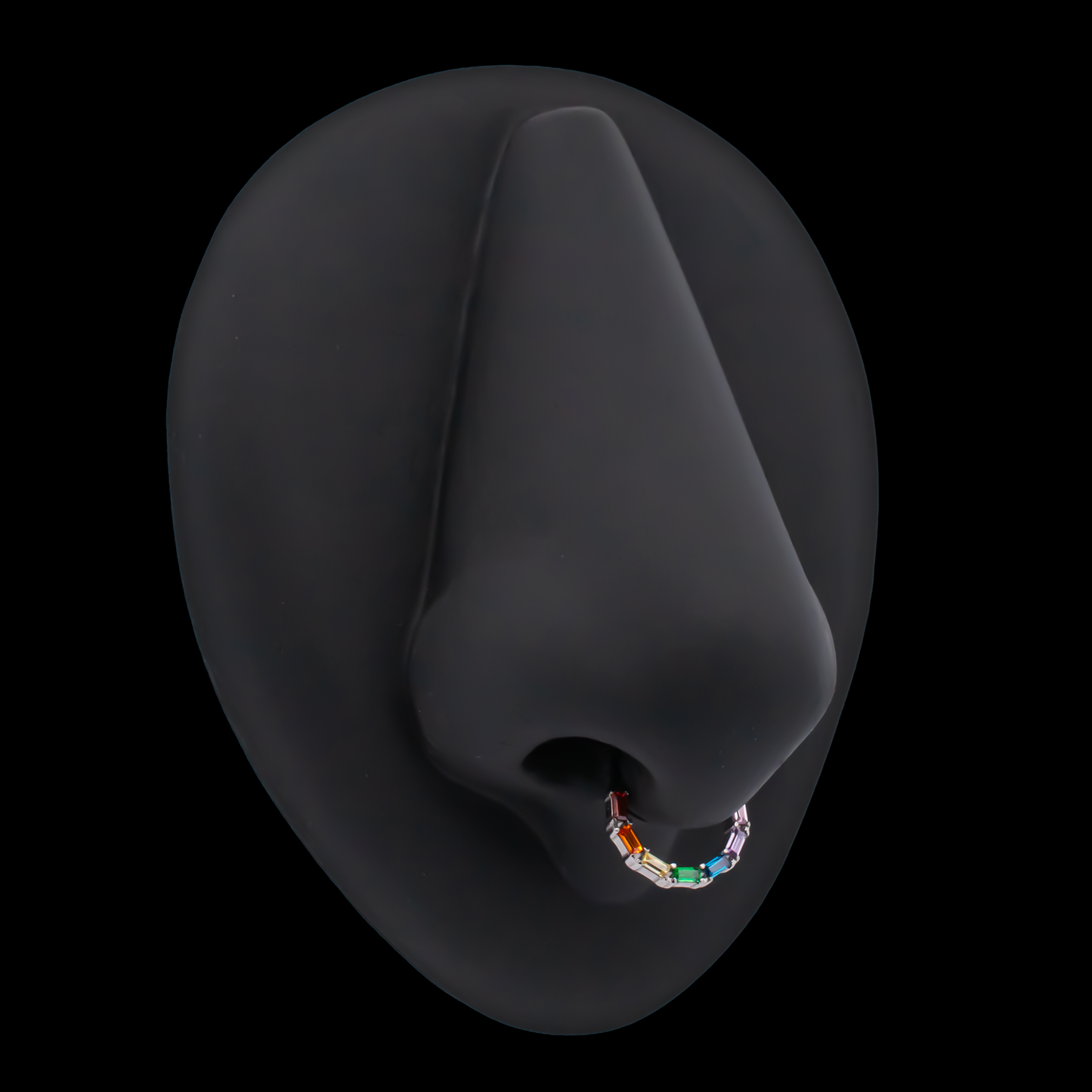 Victoria - Rainbow Hinged Ring