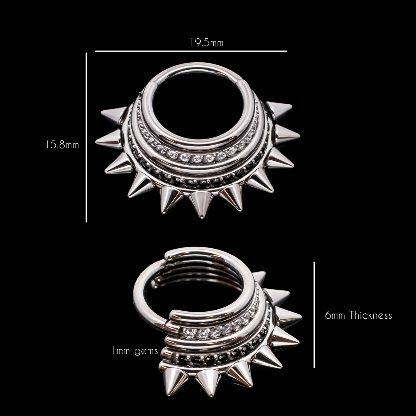 Riven - Hinged Ring