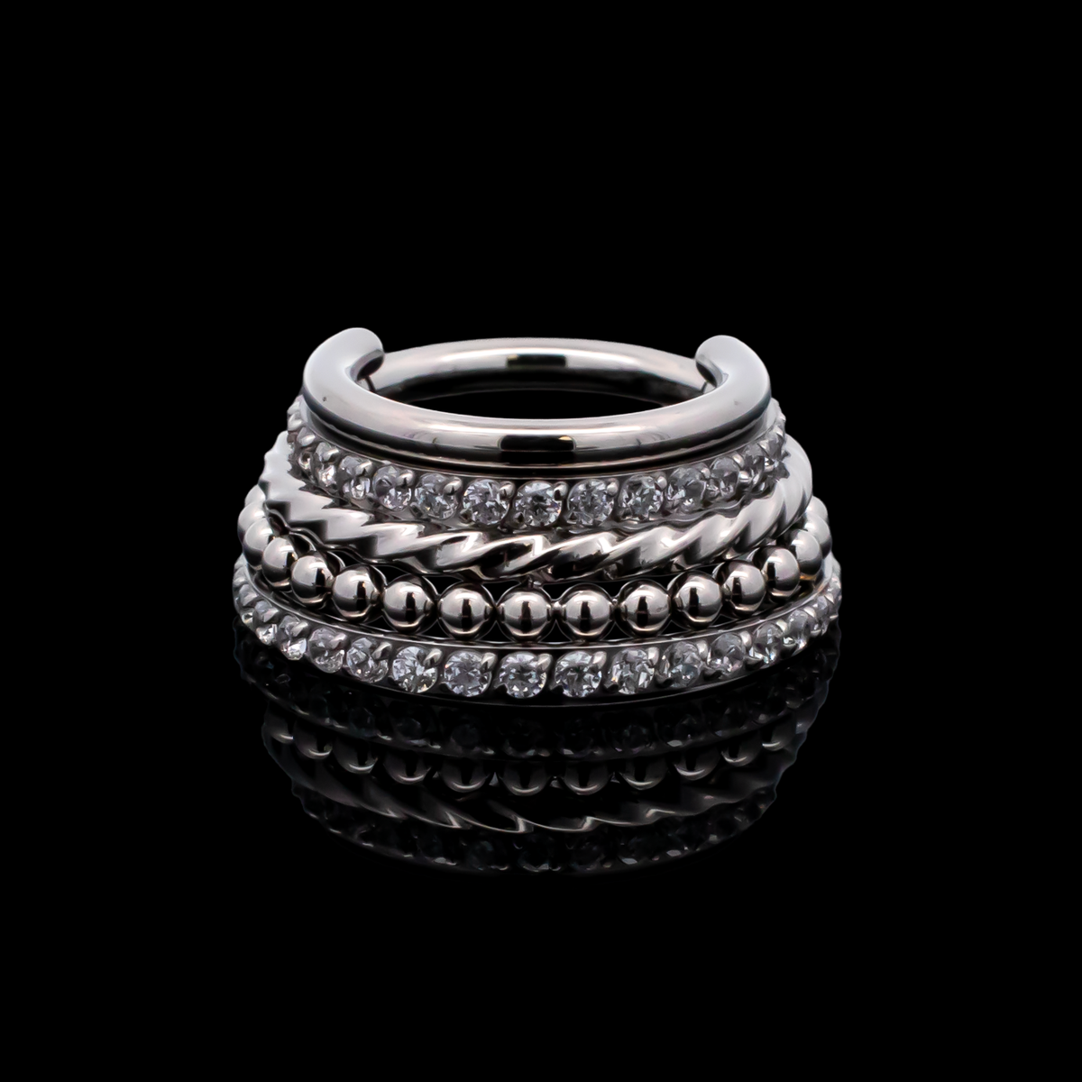 Xavier - Hinged Ring
