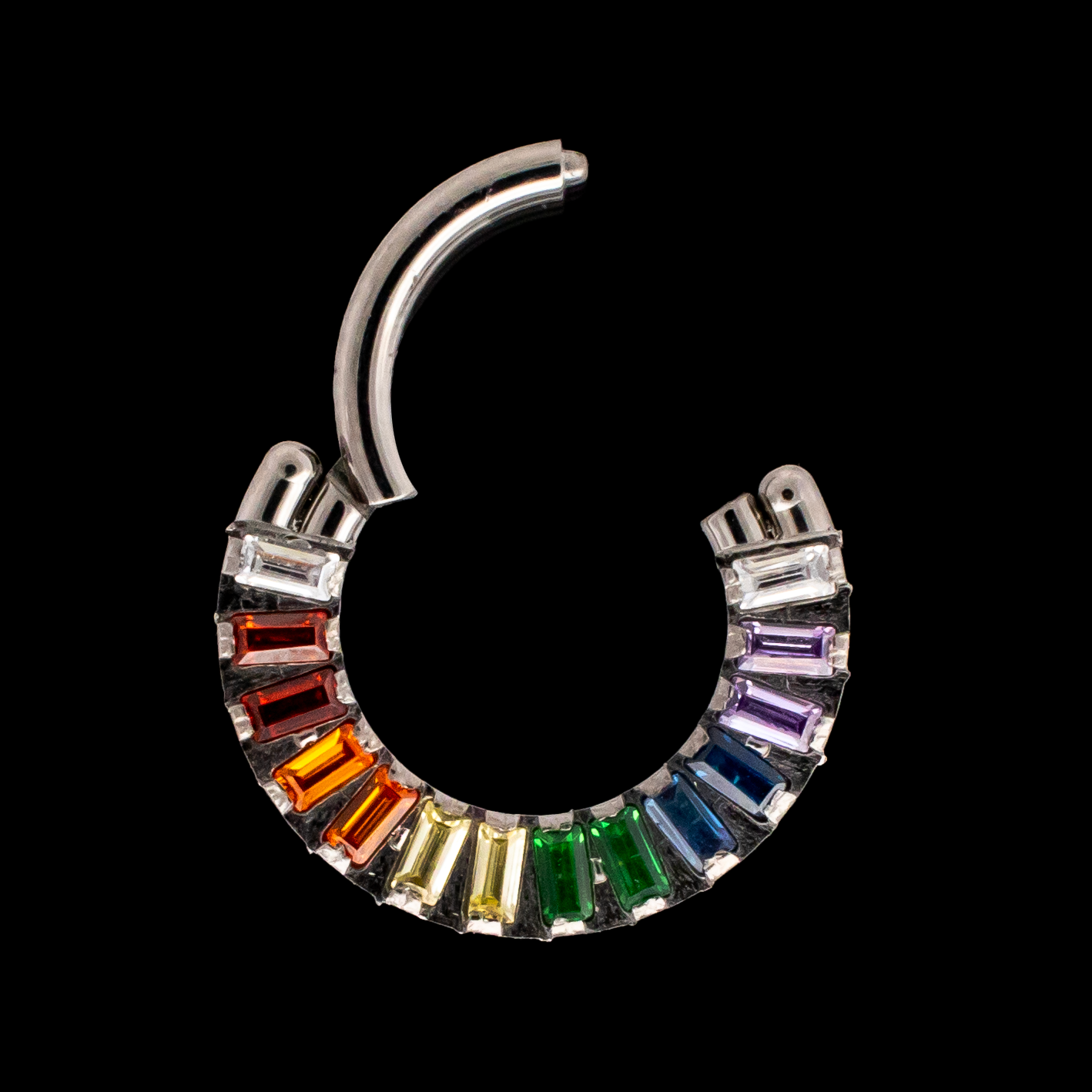Grytta - Rainbow Hinged Segment Ring