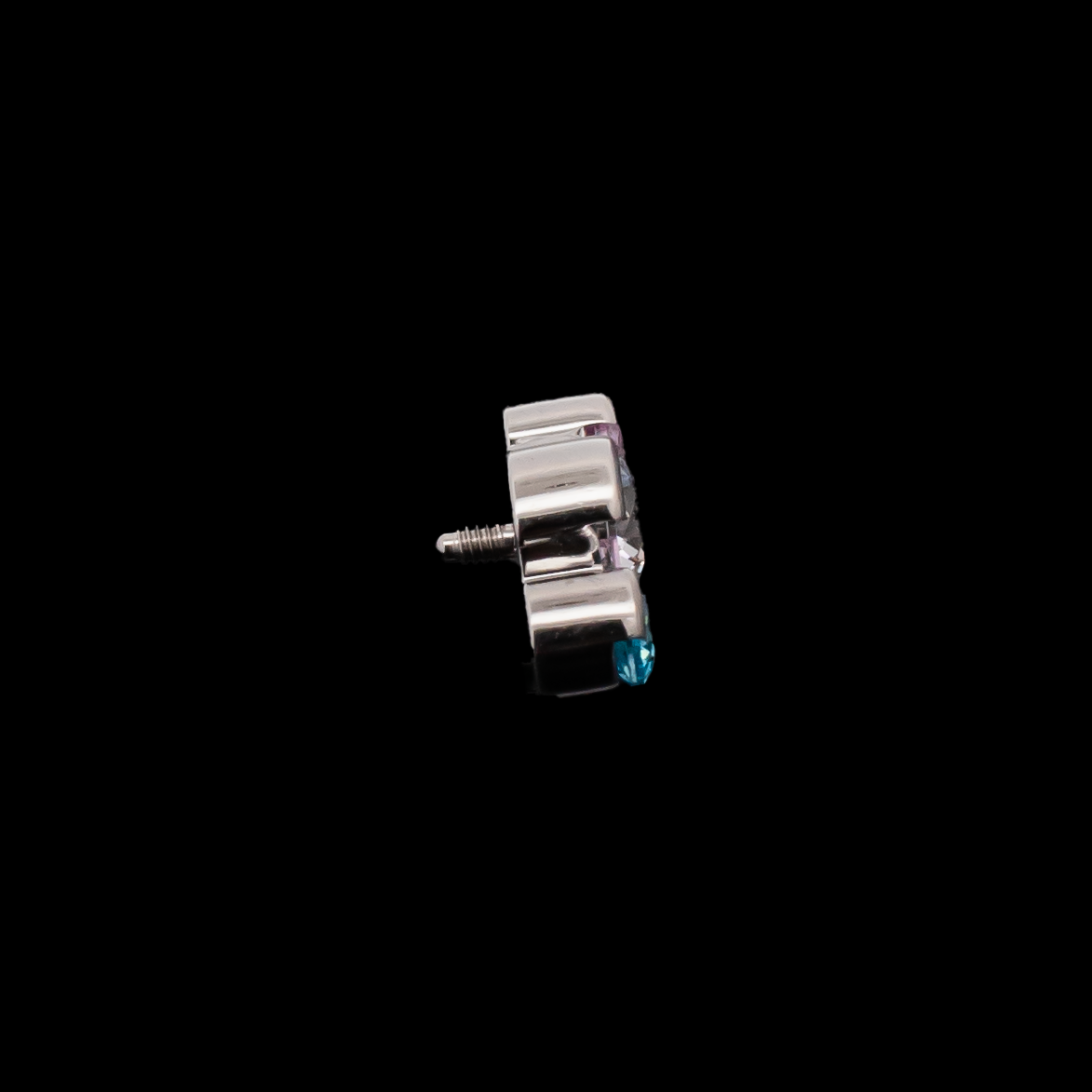Gemma Pride - 16G Internally Threaded End
