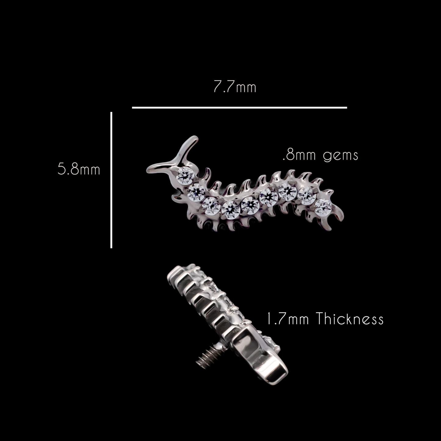 Draven - 16G Internally Threaded End