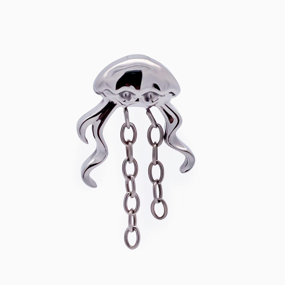 Steel Internally Threaded Jellyfish Chain End - 16G
