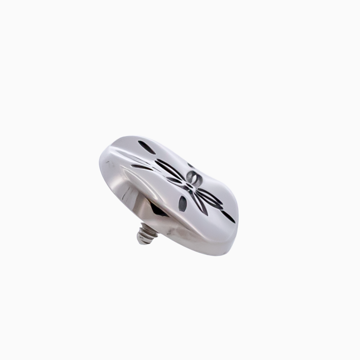 Steel Internally Threaded End - Sand Dollar 16G