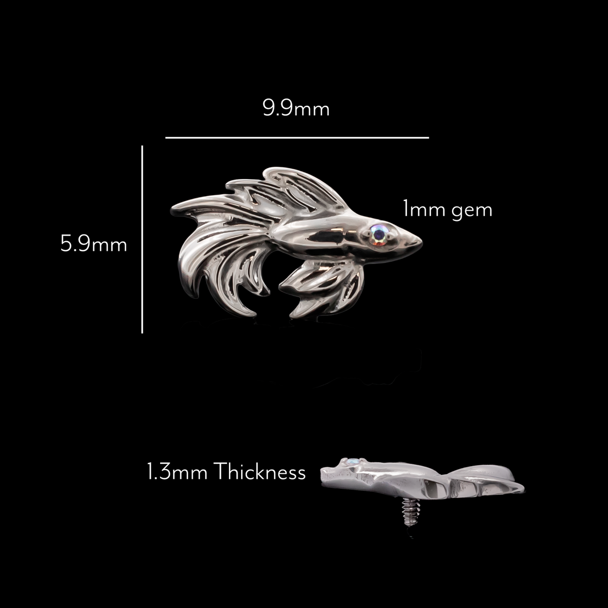 Marisa - 16G Internally Threaded End