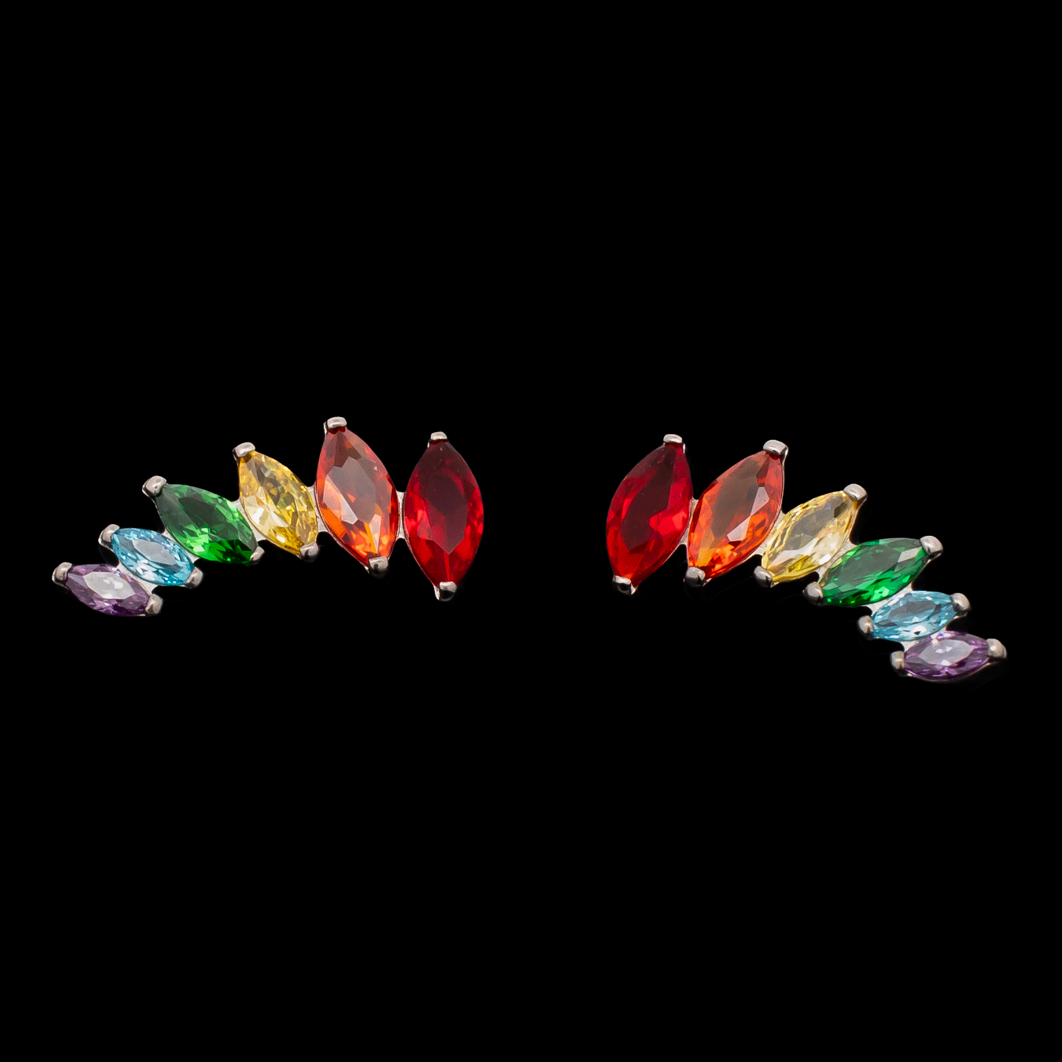 Auden - Titanium Rainbow Internally Threaded End - Pierced Addiction