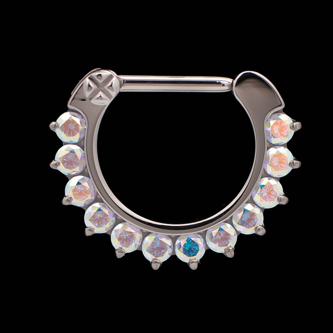 Urla - Titanium Septum Clicker - Pierced Addiction