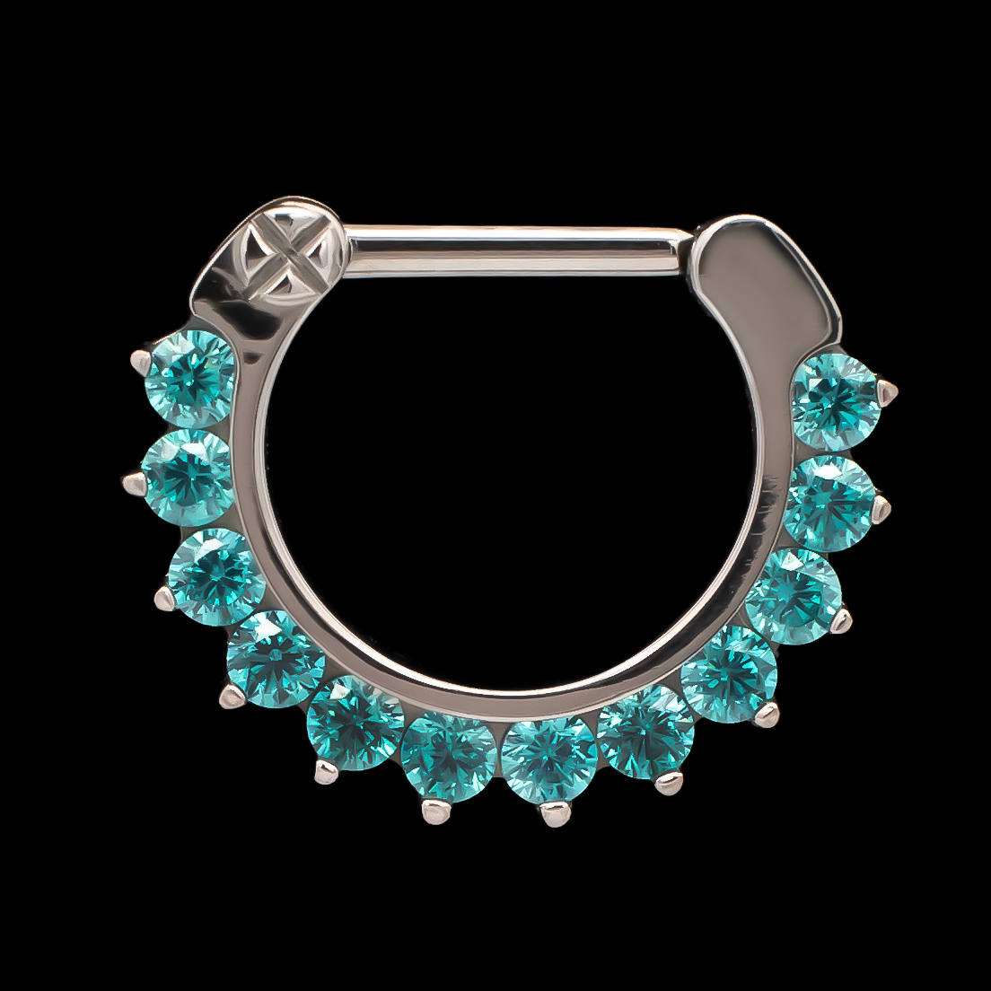Urla - Titanium Septum Clicker - Pierced Addiction