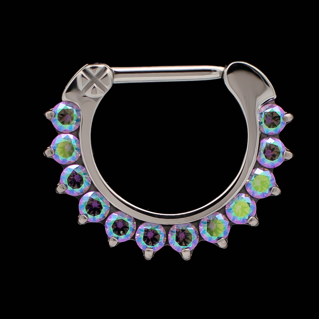 Urla - Titanium Septum Clicker - Pierced Addiction