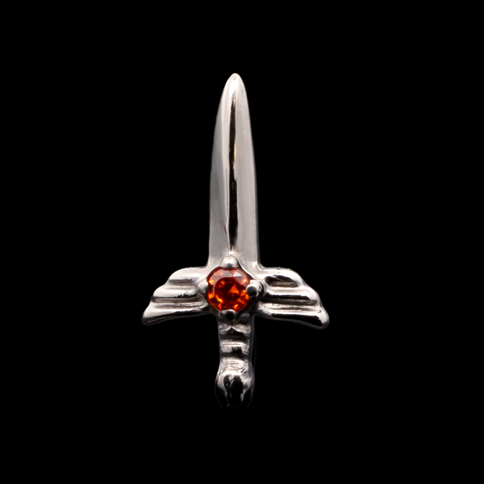 Sable - 16G Internally Threaded End - Pierced Addiction