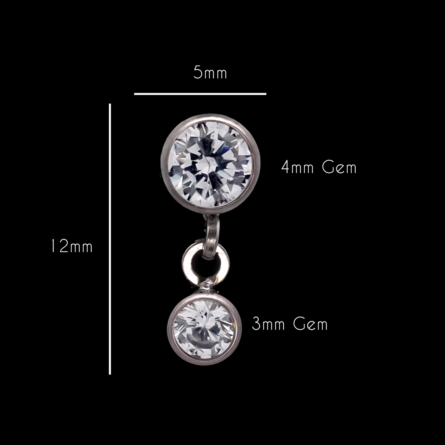 Jolie - 16G Internally Threaded End