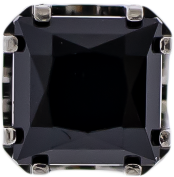 Axel - Square Prong Set Low Profile End - Khrysos Jewelry