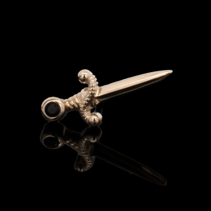 Legacy - 14kt Gold Threadless End - Pierced Addiction
