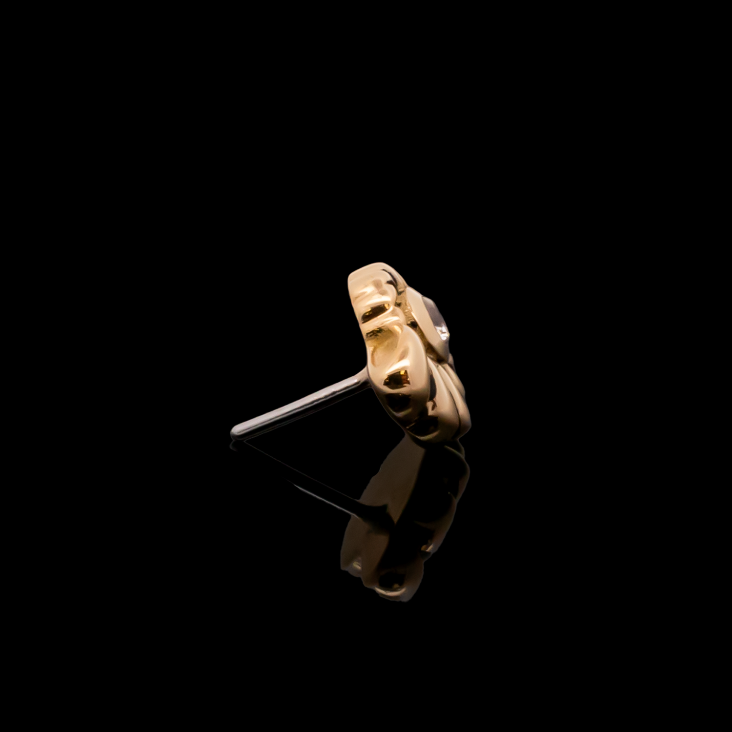 Riviera - 18kt Gold Threadless End