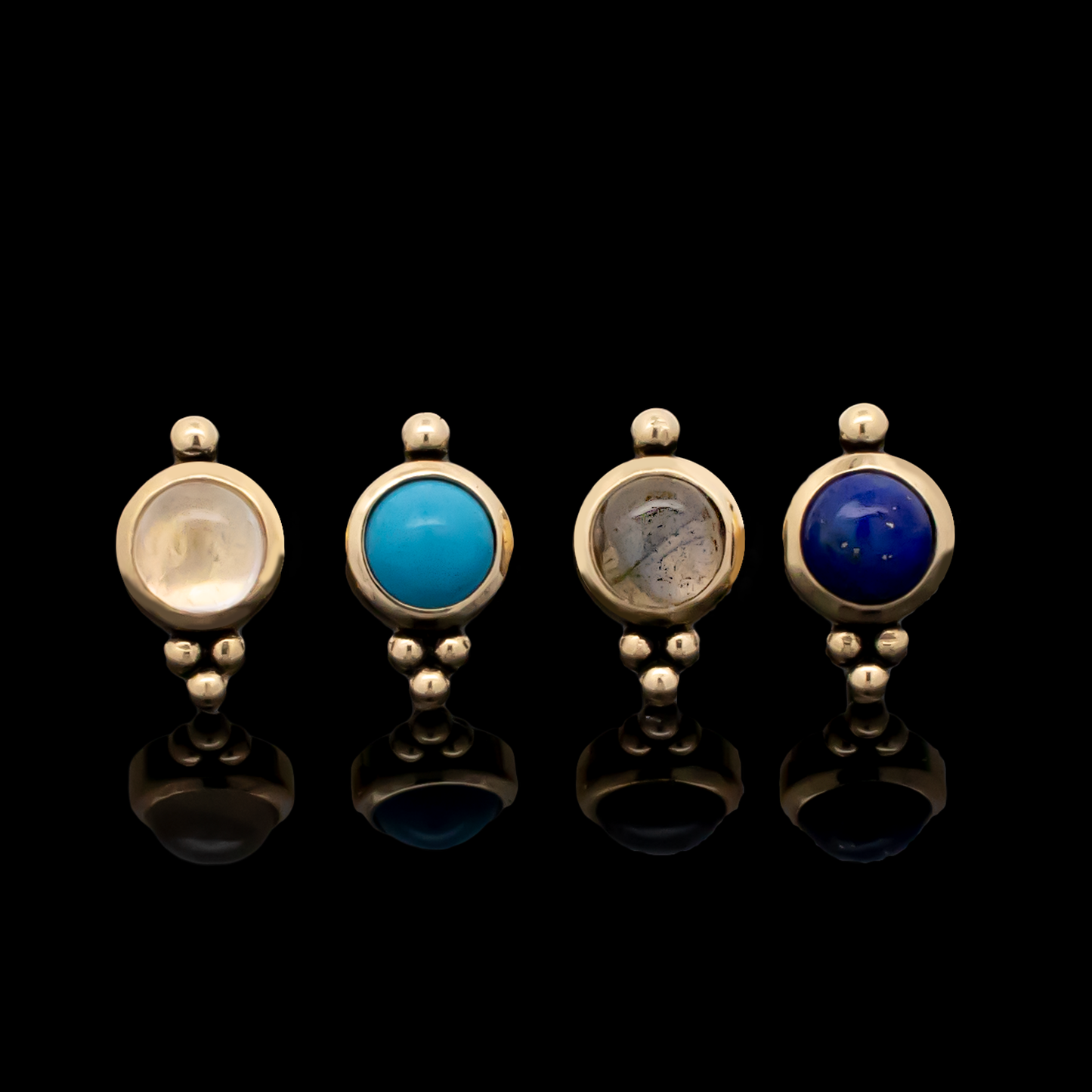 Linden - 18kt Gold Threadless End