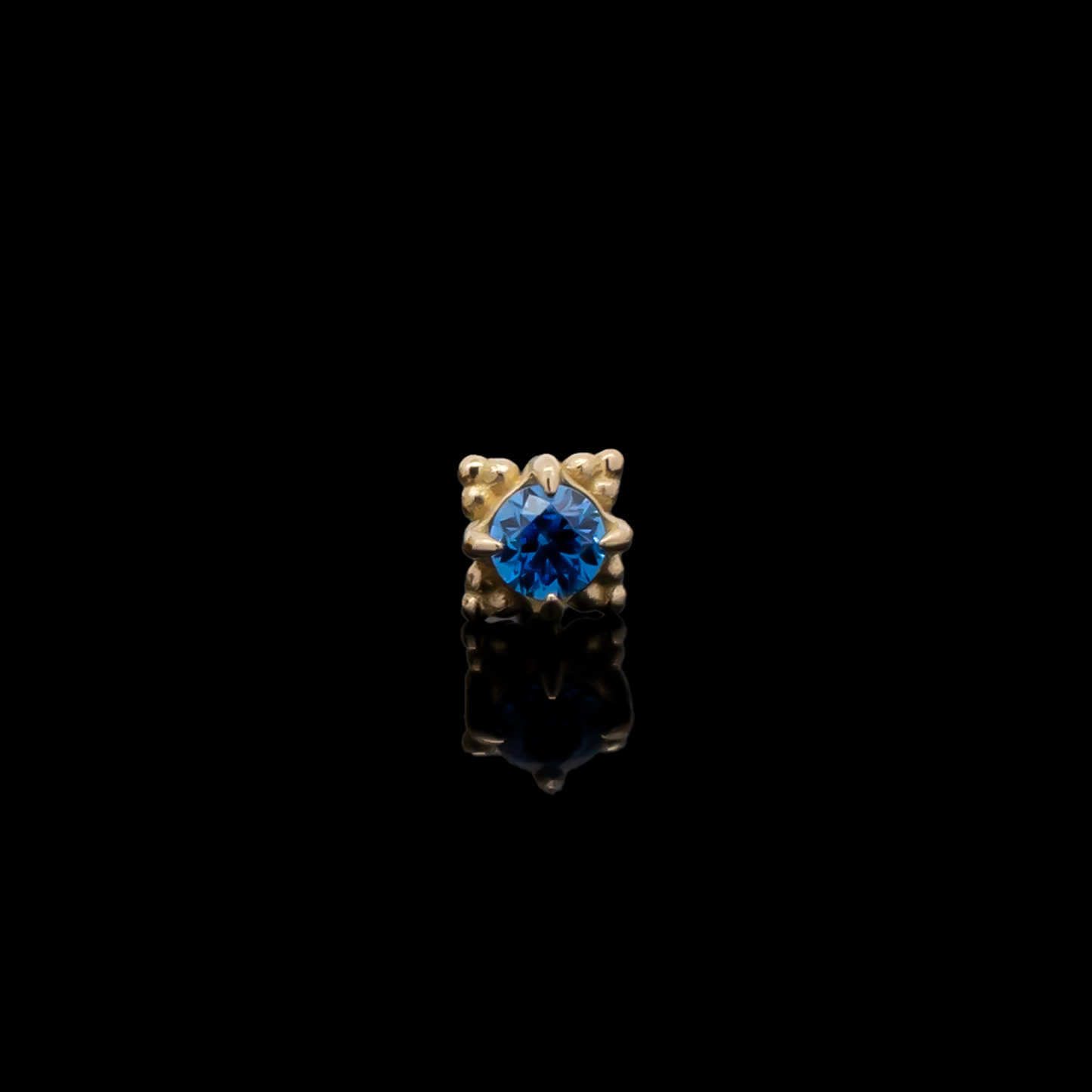 Wren - 18kt Gold Threadless End