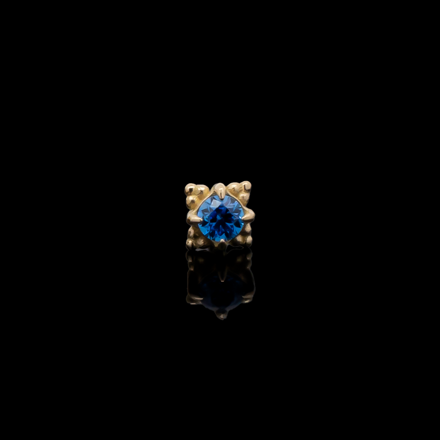 Wren - 18kt Gold Threadless End