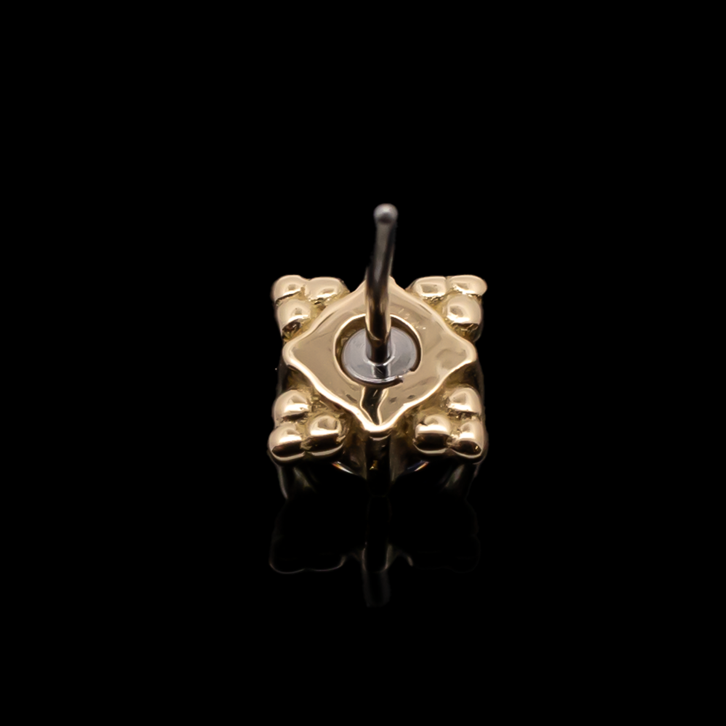 Wren - 18kt Gold Threadless End